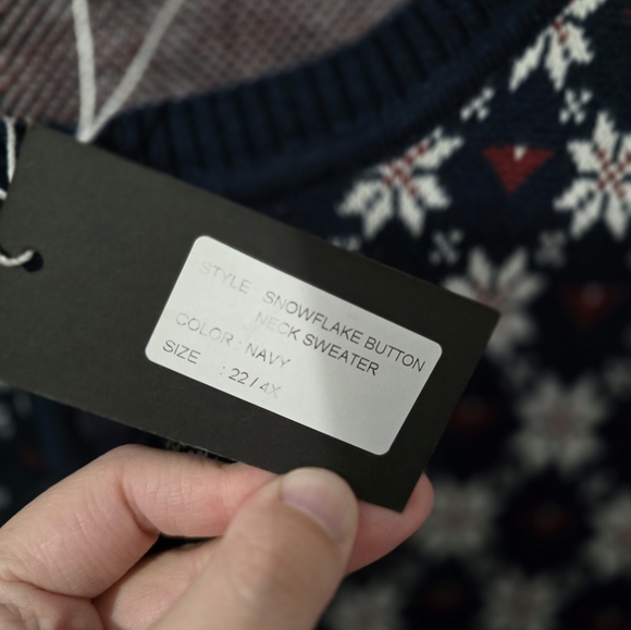 ModCloth (Pretty Vacant) When You Snow, You Snow Sweater - Picture 9 of 9